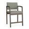 Lesro Lenox Steel Hip Chair Metal Frame, Bronze, OH Eucalyptus Upholstery LS1161 - alternate 1